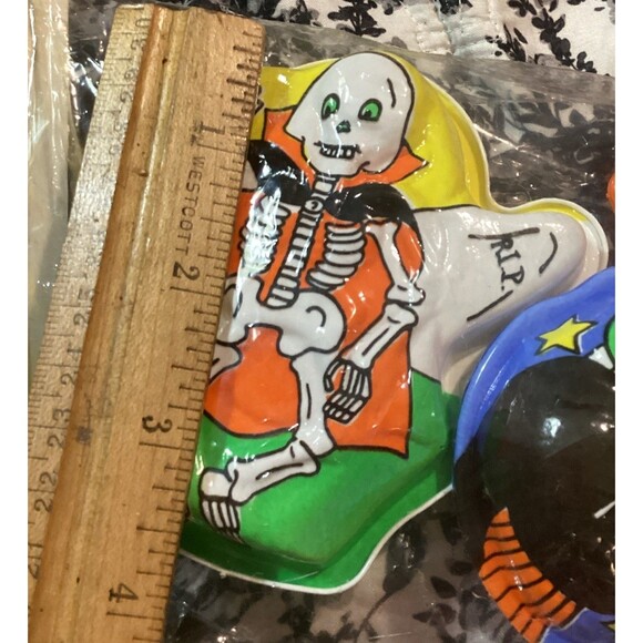 VINTAGE Ullman Halloween Fillable Plastic Party Favors Treat Boxes 2 Sealed Sets - Picture 14 of 16